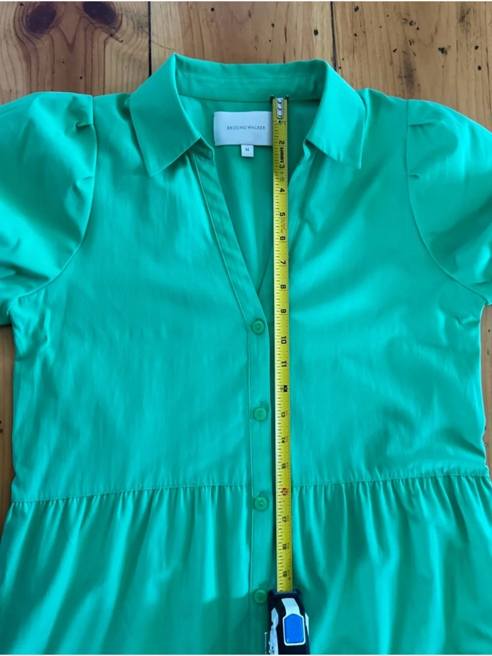 Brochu Walker Havana Derby Green Maxi Dress - Picture 13 of 14